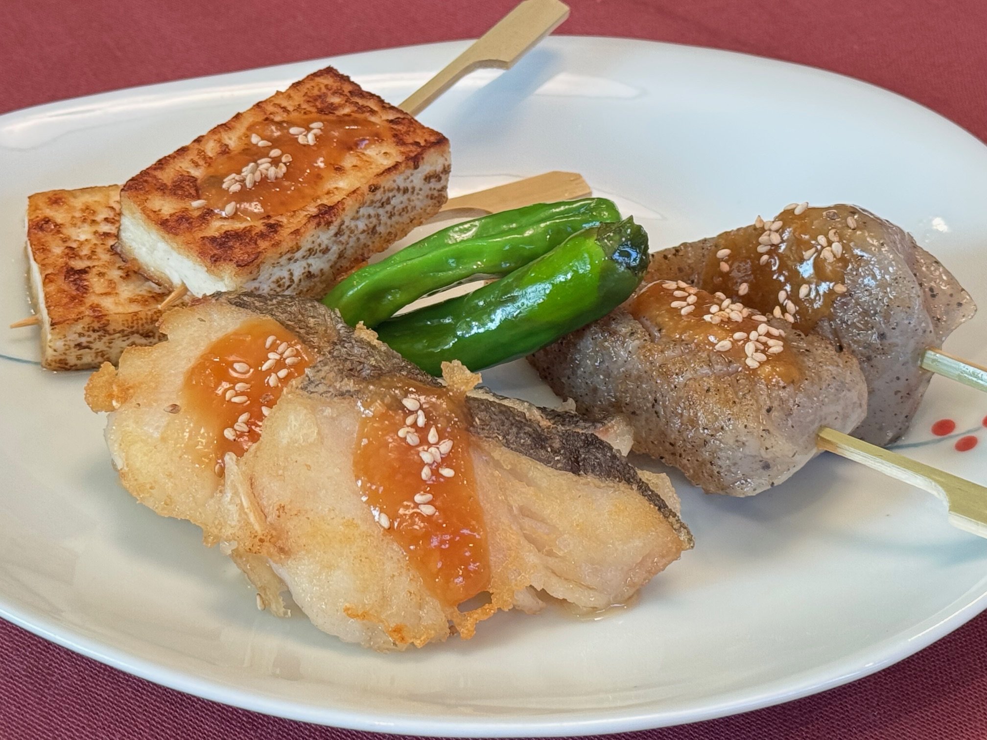 マダラのみそ田楽