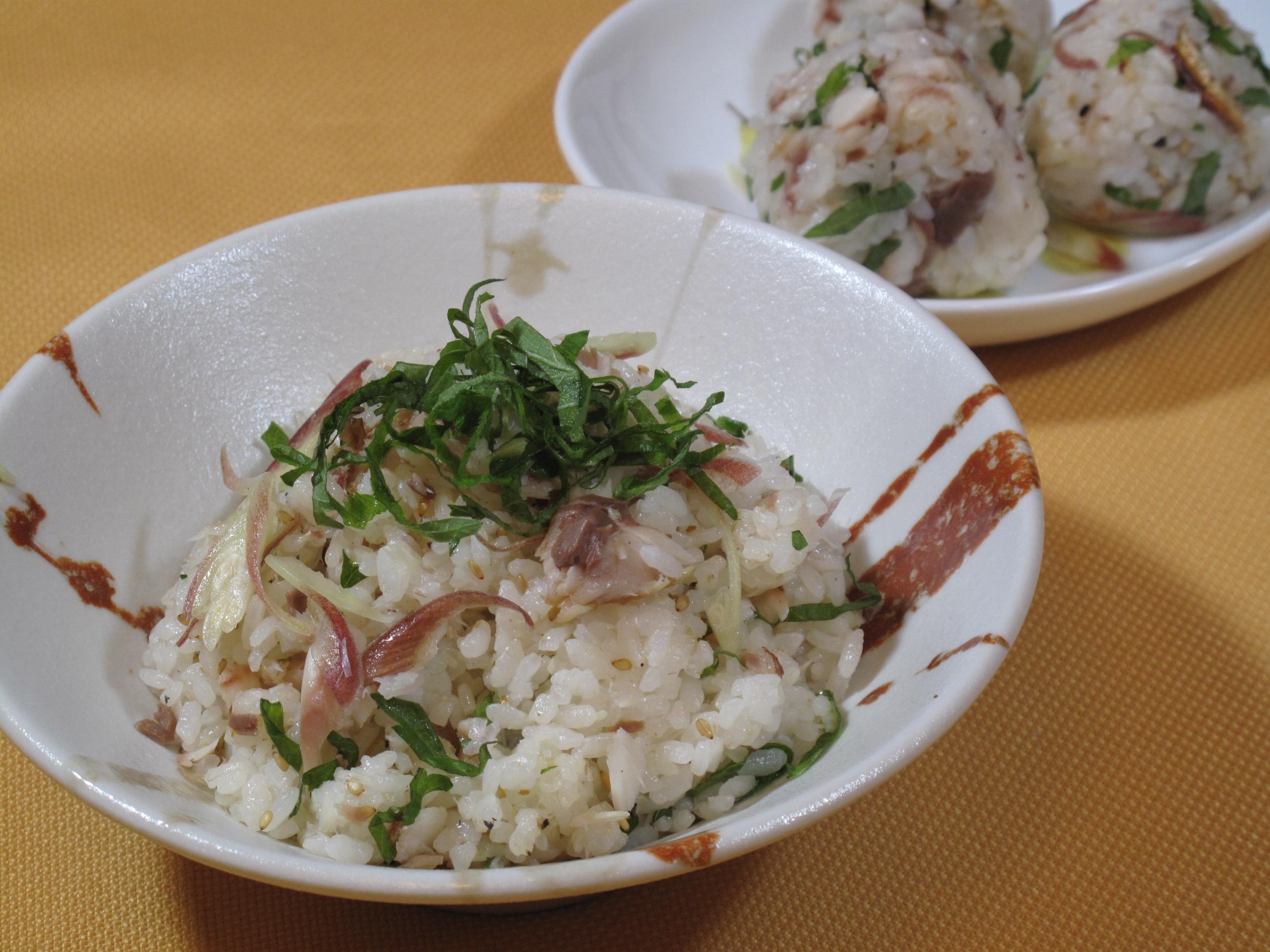 アジの干物で！簡単混ぜご飯