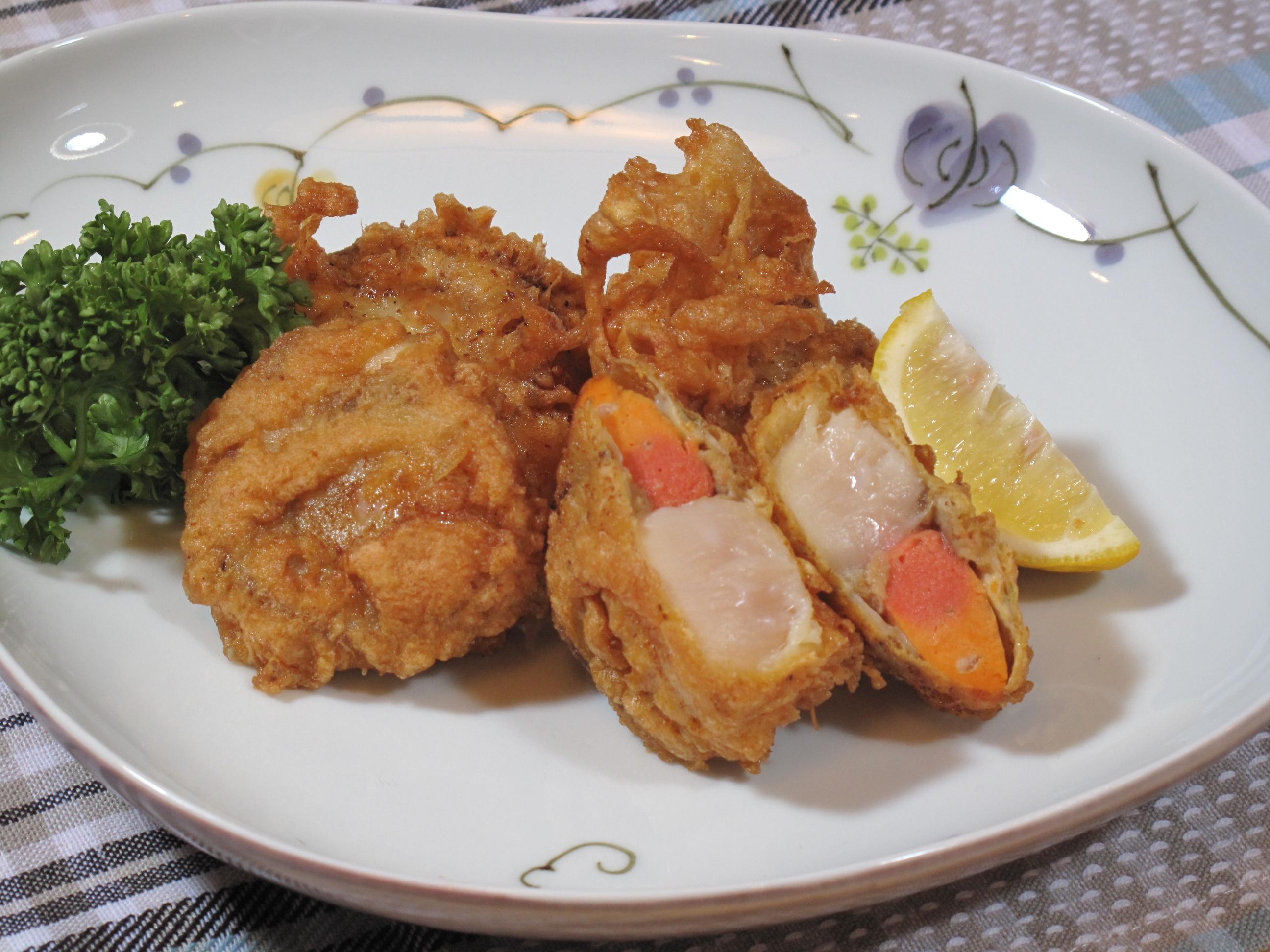 ホタテの唐揚げ